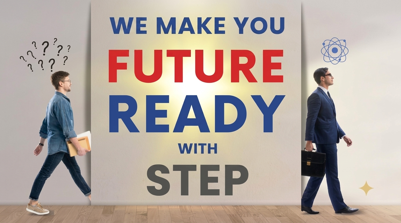 Students being trained at STEP